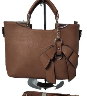 Handbag with bow