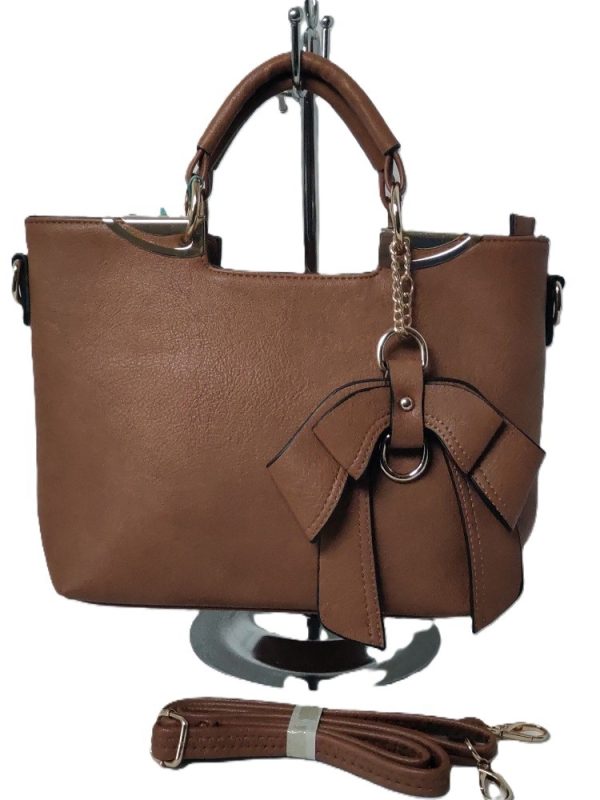 Handbag with bow