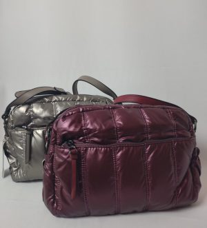 Soft quilted shoulder bag